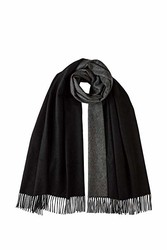 Johnstons of Elgin 双面羊绒纯色披肩WA585