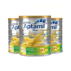Aptamil Profutura 爱他美 铂金版 婴儿奶粉 2段 900g*3罐装