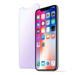 新视界 苹果iPhoneX抗蓝光钢化膜【二次强化版】