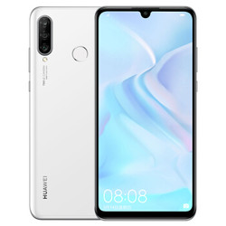 华为 HUAWEI nova 4e 3200万立体美颜AI超广角三摄珍珠屏6GB+128GB珍珠白全网通版双4G手机