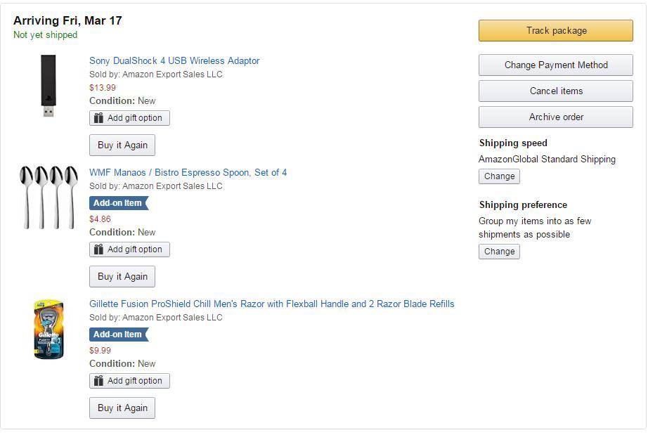 Gillette 吉列 锋隐致护 手动剃须刀 含1刀架2刀头