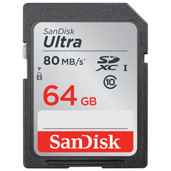 SanDisk 闪迪 至尊高速SDXC UHS-I Class10 SD卡 64G