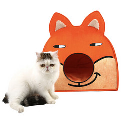 两只福狸（FOFOS）宠物猫窝 福狸 橘色 *5件
