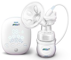 Philips 飞利浦 Avent 新安怡 SCF301/02 电动小型吸奶器 带奶瓶 *2件