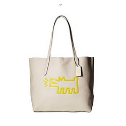COACH 蔻驰 Keith Haring Hudson女士真皮托特包