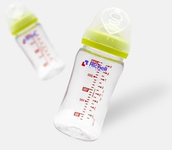 Richell 利其尔 tritan系列 宽口径透透奶瓶 320ml