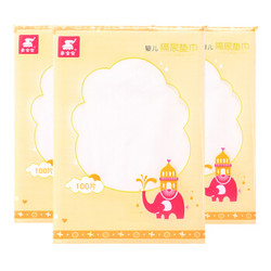 Elepbaby 象宝宝 婴儿隔尿垫巾 30X20CM 300片 *4件
