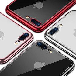 古尚古苹果iPhone8手机壳7Plus套8透明硅胶女男防摔八iPhone7软壳7P超薄全包新款个性创意潮牌8p网红黑外壳