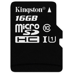 金士顿（Kingston）16GB 80MB/s TF(Micro SD)Class10 UHS-I防水抗震高速存储卡