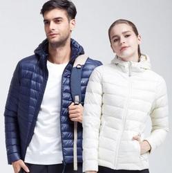 Discovery  DADF91213/DADF92214 情侣款超轻白鸭绒羽绒服 650蓬