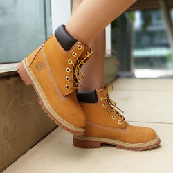 Timberland 添柏岚 12909 大童款大黄靴