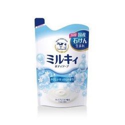Cow 牛牌 牛乳石碱泡沫沐浴露 400ml 替换装（花香、皂香两款可选）