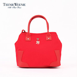 Teenie Weenie 小熊 TTAK8S6G2K 春夏女式刺绣熊图案手提包袋