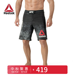 Reebok 锐步 UFC FK BLANK OCTAGON SHOR 男子短裤EAP35