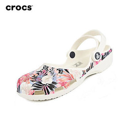 crocs卡洛驰女鞋专柜正品卡琳克骆格沙滩洞洞鞋凉鞋