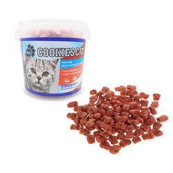 K9 宠物猫咪饼干 牛肉+牛肝 130g *11件