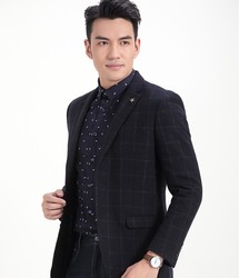 Hodo 红豆 DMGOX027S 男士修身西装