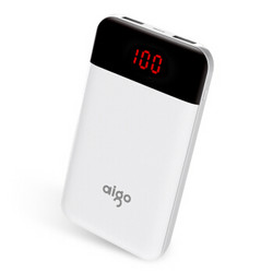 aigo 爱国者 E10000+ 移动电源 10000毫安 定制白