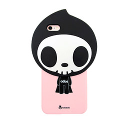 tokidoki 苹果7plus手机壳个性超薄立体手机保护套iphone7plus手机硅胶全包边软壳创意潮玩卡通时尚女款
