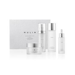 Mulin 多肽鱼子酱臻颜护肤4件套装（含水乳精华面霜）
