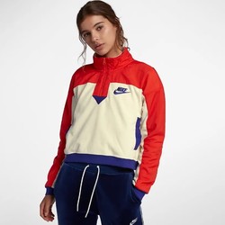 NIKE 耐克 Sportswear 938964-258 女子半长拉链开襟上衣