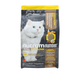 nutram 纽顿 T24 去骨鳟鱼三文鱼全期 猫粮 1.5kg *2件