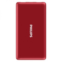 PHILIPS 飞利浦 DLP8711C 快充移动电源 10000毫安 红色