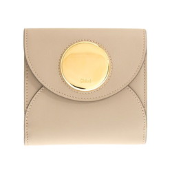 克洛CHLOE钱包女士对开钱包MESSAGE SQUARE WALLET彩色粉笔灰色CHC18AP051 H1Z 089 PASTEL GREY