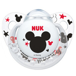 NUK 迪士尼系列 米奇硅胶安抚奶嘴 *2件
