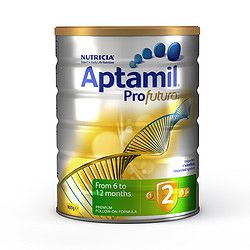 Aptamil 澳洲爱他美 白金版 婴幼儿奶粉 2段 900g  6-12个月
