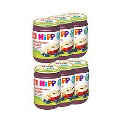 HiPP 喜宝 蓝梅苹果果泥 190g*6瓶