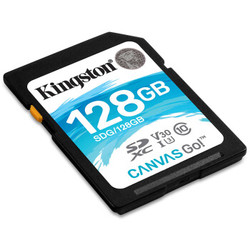Kingston 金士顿 SDXC UHS-I U3 V30 SD存储卡 128GB