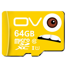 OV TFOV001 大眼萌 Class10 Micro SD存储卡 64GB