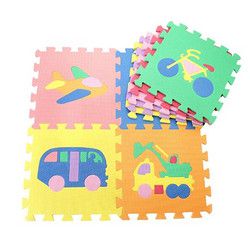 Meitoku 明德 宝宝爬行垫 地垫拼图30*30*1㎝ 9片  *2件