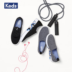 Keds旗舰店女鞋2018夏季帆布鞋郑秀晶同款运动鞋休闲鞋女WF57886