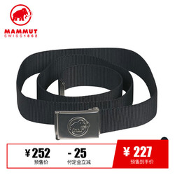 MAMMUT/猛犸象 男女款户外休闲多功能运动式腰带Logo Belt
