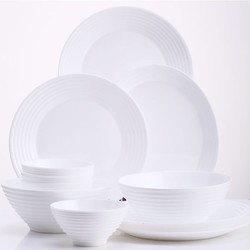 Luminarc 乐美雅 华瑞纳系列 钢化玻璃餐具 10件套+鱼盘