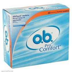 o.b. ProComfort系列 内置式 卫生棉条 普通型 48支/盒