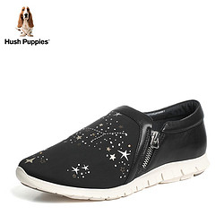Hush Puppies 暇步士 HKT21CM6 专柜同款时尚舒适平跟女休闲鞋
