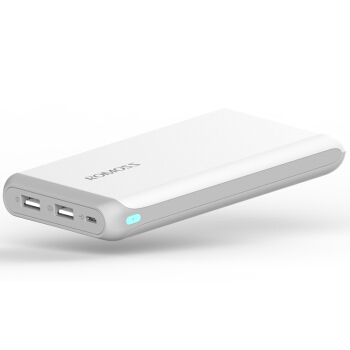 罗马仕（ROMOSS）AR10白色 锂聚合物10000毫安 *2件