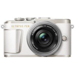 OLYMPUS 奥林巴斯 E-PL9 无反相机套机（14-42mm f/3.5-5.6镜头） 白色