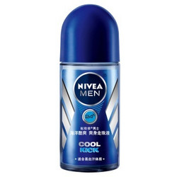 移动端，凑单品：NIVEA 妮维雅 男士海洋酷爽 爽身走珠液 50ml