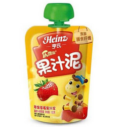 Heinz 亨氏 乐维滋果汁泥（苹果草莓）120g