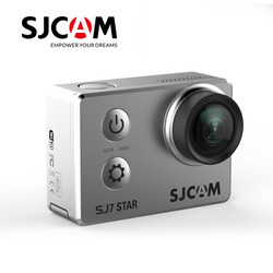 SJCAM SJ7 STAR （银色）运动摄像机 4K高清 户外航拍潜水防水防抖运动相机