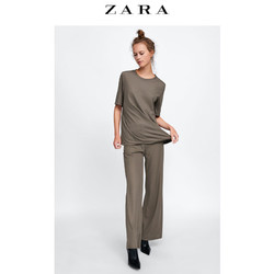ZARA 05039466706 女装 罗纹裤