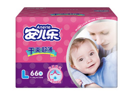 Anerle 安儿乐 干爽超 薄婴儿纸尿裤 L66