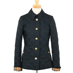 博柏利BURBERRY外衣女士绗缝茄克深蓝FRANKBY 18 8002546 QJA A1222 NAVY