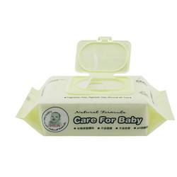 布朗天使 婴儿湿巾 80抽 5包装