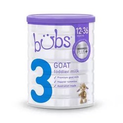 Bubs 婴幼儿配方羊奶粉 3段 800g