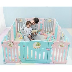 AOLE-HW 澳乐 萌娃升级学步围栏 10+2片